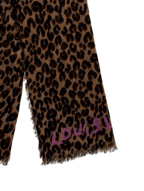 louis vuitton cheetah statue price|Louis Vuitton leopard stole.